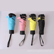 A17 kleiner Regenschirm Taschenschirm kompakte Regenschirm